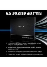 Resim Pny 2tb Cs900 Ssd7cs900-2tb-rb 550-530mb/s Ssd Sata-3 Disk 
