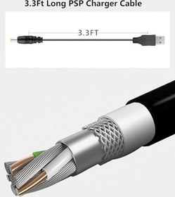 Resim PSP Şarj Kablosu, Sony PSP 1000 2000 3000 Serisi için Yedek PSP USB Kablosu 