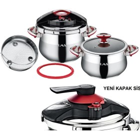Resim Oms 6 Parça Düdüklü Tencere Seti 5029 
