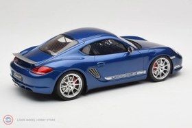 Resim 1:18 GT Spirit 2012 Porsche Cayman R Aqua Blue Metallic 