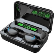 Resim Jingyi Tws F9 Kablosuz Kulaklık Kulaklık Kulaklık Spor Kulakiçi Kulaklık ile 5.0 Bluetooth Telefon Xiaomi Samsung Huawei Iphone Oppo (Yurt Dışından) 