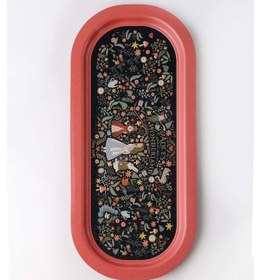 Resim Fairytale Desenli Baton Metal Tepsi, 16 X 35 Cm 