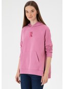 Resim U.s. Polo Assn. Kadın Koyu Pembe Sweatshirt 50313611-vr167 Koyu Pembe 