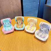 Resim Mini Araba Bebek Oturma Standı, Güçlü Kelepçe Tabanı ile, Labubu ve 10-17cm Bebekler için - Sevimli Araba Dekorasyonu, Temel Koleksiyoncuların Gösterim Aksesuarı, Bebek Tutkunları ve Bulmaca Kutusu Hayranları için Gerekli, Zarif Tasarım, Yüksek Kaliteli Depolama Kutusu 