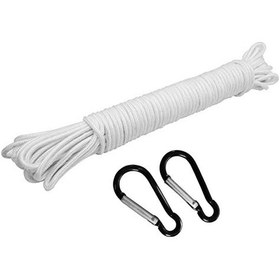 Resim Kancalı Örgülü Halat 38ft/11,5m Aksesuarlar Çamaşır İpleri 