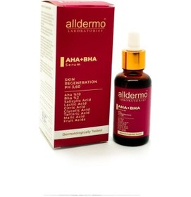 Resim Alldermo Aha+Bha Cilt Yenileyici Akne Serum 30 ML 