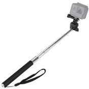 Resim Sones Puluz Uzatılabilir El Tipi Selfie Monopod Gopro Hero12 Siyah / Hero11 /10 /9 /8 /7 /6 /5, Insta360 Ace / Ace Pro, Djı Osmo Action 4 Ve Diğer Aksiyon Kameraları İçin, Uzunluk: 22,5-80 Cm 
