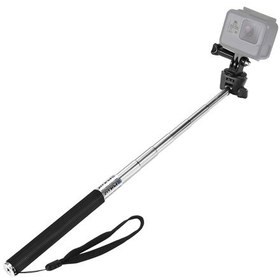 Resim Sones Puluz Uzatılabilir El Tipi Selfie Monopod Gopro Hero12 Siyah / Hero11 /10 /9 /8 /7 /6 /5, Insta360 Ace / Ace Pro, Djı Osmo Action 4 Ve Diğer Aksiyon Kameraları İçin, Uzunluk: 22,5-80 Cm 