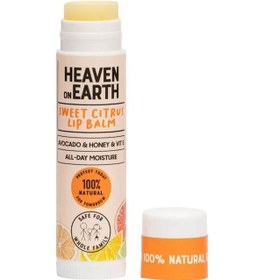 Resim Heaven On Earth %100 Doğal Ve Organik İçerikli Lip Balm 5 Gr - Sweet Citrus 