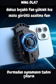 Resim MN6 Dla7 Telefon Soğutucu Fan/hızlı Soğutucu Radyatörlü/telefon Soğutucusu.anında Isı Dağılımı Özellikli (MN6DLA7) 