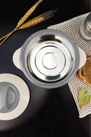 Resim Digithome Paslanmaz Çelik Hazneli Yemek Termosu 500 ml Beyaz - Ckr3148 C320.025 