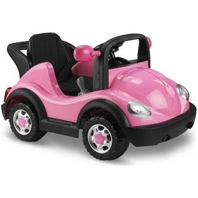 Resim Babyhope W431R Hub Akülü Araba 12V Uzaktan Kumandalı Pembe 