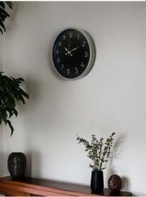 Resim 36 Cm Sade Dekoratif Duvar Saati Açık 