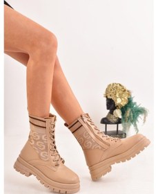 Resim Kadın Kalın Taban Postal Bot & Bootie 001 