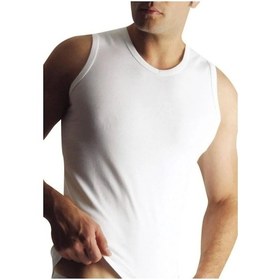 Resim Yıldız 123 Erkek Modal Süper İnce V Yaka Sıfır Kol Atlet 12 Adet 001 