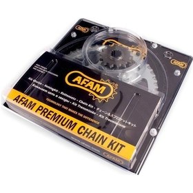 Resim Afam Kawasakı Z 1000 Sx 2011-2017 Zincir Dişli Seti Aluminyum 28405-15,17610-41,a525xhr3-gold 112 