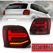 Resim Vw Polo 6C 2015-2017 Kırmızı Q7 Dizayn Ledli Arka Stop 