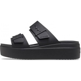 Resim Crocs Brooklyn Buckle Lowwdg Kadın Terlik 207431-001 Çok Renkli 