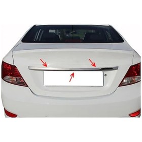 Resim Hyundai Blue Krom Bagaj Çıtası Paslanmaz Çelik N11.2738 