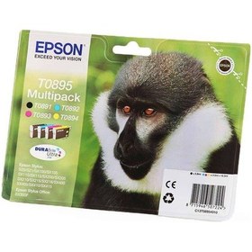 Resim Epson T0895 4Lü Set Kartuş Bx300 / Sx100 / Sx205 