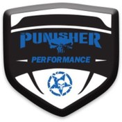 Resim PROMOT PUNISHER TASARIMLI 3D KABARTMALI SİPERLİK CAMI STİCKER 06 