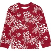 Resim U.s. Polo Assn. Kız Çocuk Sweatshirt 50317957-vr104 Koyu Frambuaz/dark Raspberry 