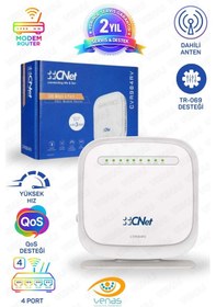 Resim 4 Port 300 Mbps Vdsl Modem Router 