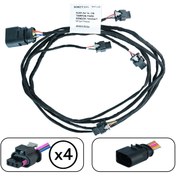 Resim Soketsan Audı A4 2014- Ön Tampon Park Sensör Tesisatı 8K0971095E 