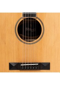 Resim Stagg Elektro Akustik Gitar Sa45 Dce-ac 