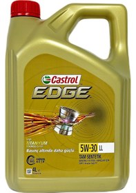 Resim Castrol Edge 5W-30 LL Tam Sentetik DPF Motor Yağı 4 L 