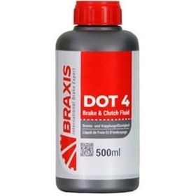 Resim Braxis Dot-4 Hidrolik Fren Yağı 500 ML 