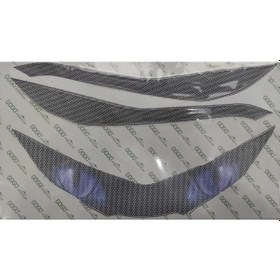 Resim Far Kaşı Sticker Mavi Honda Pcx 125 2018-2020 