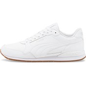 Resim Puma 38485505 ST Runner v3 L Açık Beyaz Kadın Yürüyüş Ayakkabısı 