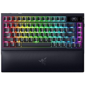 Resim Razer Blackwidow V4 Pro %75 Orange Switch Rgb Kablosuz Hotswap İn 