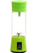 Resim Dianziye 380ml Usb Şarjlı El Tipi Blender, 6 İnceçelik Çelik Bıçaklı, Yiyecek Dereceli Plastik Gövde, Yeşil Renk 