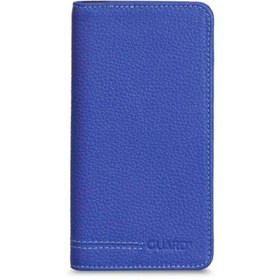 Resim GUARD Telefon Girişli Mavi Siyah Hakiki Deri Portföy Cüzdan P1419 