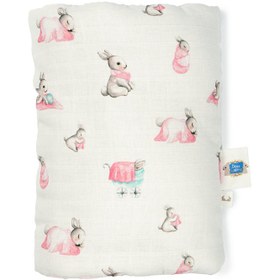 Resim Pratik Silindir Emzirme Kol Destek Yastığı - Bébé Lapin Rose 