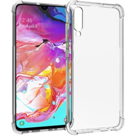 Resim Microsonic Shock Absorbing Kılıf Samsung Galaxy A70 Şeffaf 