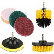 Resim K17715 6 Adet Ovma Matkap Fırça Çok Amaçlı Kit Elektrikli 