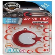 Resim Carub Ay Yıldız Asma Dekoratıf Araç Koku 