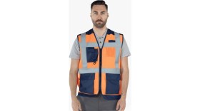 Resim Yıldırımlar YLD Fileli Mühendis İkaz Yeleği 