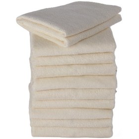 Resim 10 Adet Mutfak Havlusu El Yüz Havlusu Krem 