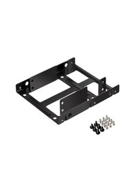 Resim 2li 3.5" 2x2.5" Ssd / Hdd Bağlama Harddisk Kızağı 2x Hdd Tutucu 