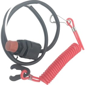 Resim Lnshop Dıştan Takma Motor Öldürme Durdurma Anahtarı Tether (Yurt Dışından) 