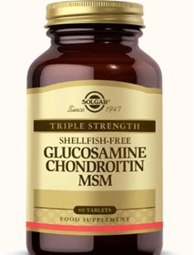 Resim Solgar Glucosamine Chondroitin Msm 60 Tablet 