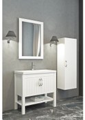 Resim Helen 80 Cm Banyo Dolabı-Beyaz (Boy Dolap Hariç ) 