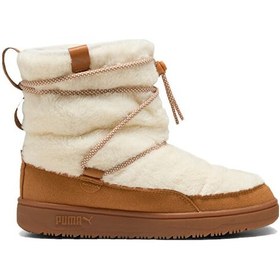 Resim Puma Snowbae Suede Wns Frosted Kadın Kar Botu 40217502 Bej Bej 