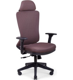 Resim Guti Kahverengi Fileli Yönetici Koltuğu Kahverengi 