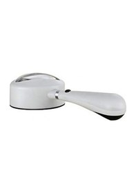 Resim Büro Ev Ofis Hediyesi İçin 60x35mm Işıklı Büyüteç Okuma Çalışma El Büyüteci 