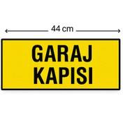 Resim opersan Garaf Kapısı Levhası (20X44 CM) 